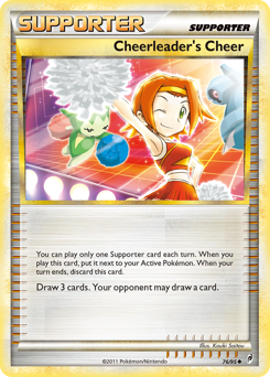 Cheerleader's Cheer - Call of Legends - #76 - Pokemon TCG card