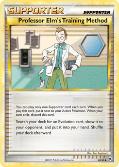 Professor Elm's Training Method - Call of Legends - #82 - Pokemon TCG card