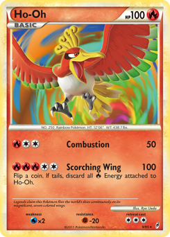 Ho-Oh #9 Ho-Oh - Call of Legends - #9 - Pokemon TCG card