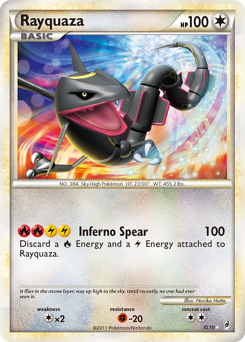 Rayquaza #SL10 Rayquaza - Call of Legends - #SL10 - Pokemon TCG card