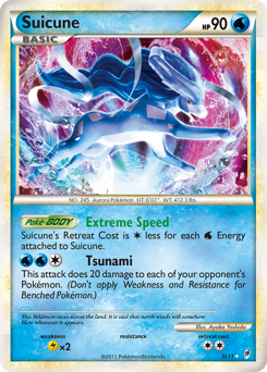Suicune #SL11 Suicune - Call of Legends - #SL11 - Pokemon TCG card