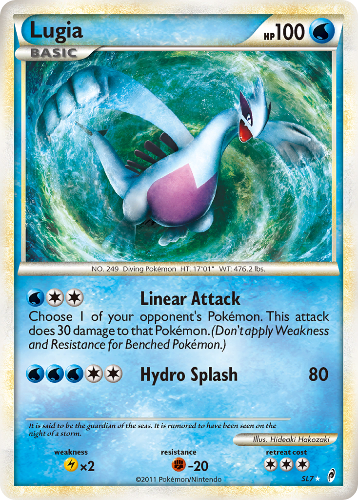 Lugia - Call of Legends - #SL7 - Pokemon TCG card