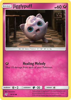 Jigglypuff - Detective Pikachu - #14 - Pokemon TCG card