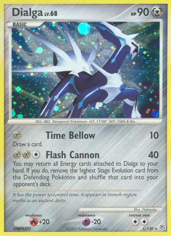 Dialga - Diamond & Pearl - #1 - Pokemon TCG card