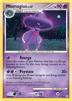 Mismagius - Diamond & Pearl - #10 - Pokemon TCG card