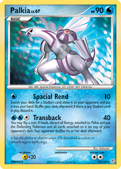 Palkia - Diamond & Pearl - #11 - Pokemon TCG card