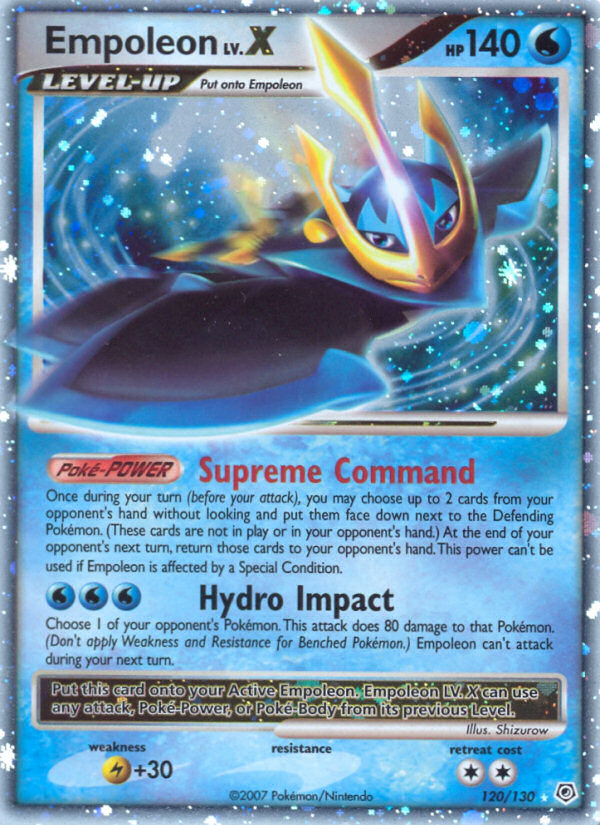 Empoleon LV.X - Diamond & Pearl - #120 - Pokemon TCG card