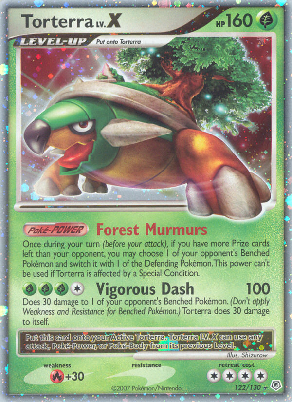 Torterra LV.X - Diamond & Pearl - #122 - Pokemon TCG card