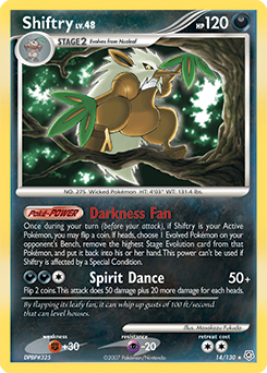 Shiftry #14 Shiftry - Diamond & Pearl - #14 - Pokemon TCG card
