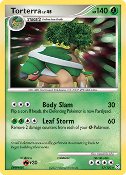 Torterra #17 Torterra - Diamond & Pearl - #17 - Pokemon TCG card