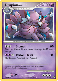 Drapion - Diamond & Pearl - #23 - Pokemon TCG card