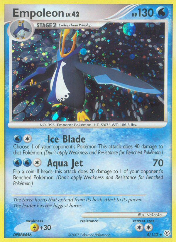 Empoleon - Diamond & Pearl - #4 - Pokemon TCG card