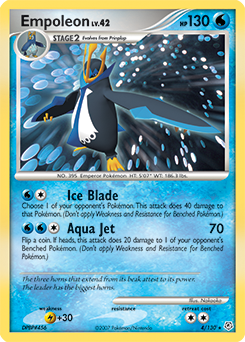 Empoleon - Diamond & Pearl - #4 - Pokemon TCG card