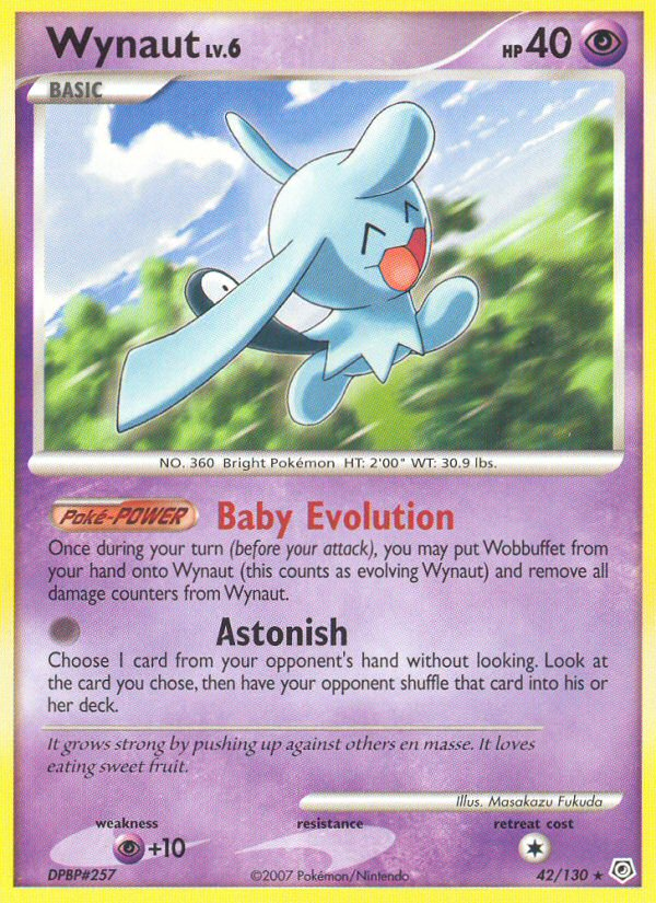 Wynaut - Diamond & Pearl - #42 - Pokemon TCG card