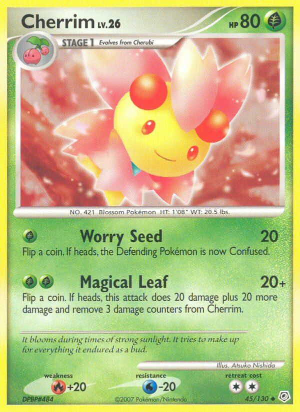 Cherrim - Diamond & Pearl - #45 - Pokemon TCG card