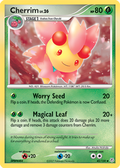 Cherrim #45 Cherrim - Diamond & Pearl - #45 - Pokemon TCG card