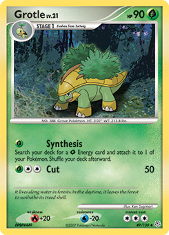 Grotle #49 Grotle - Diamond & Pearl - #49 - Pokemon TCG card