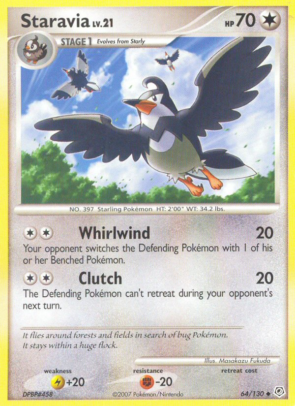 Staravia - Diamond & Pearl - #64 - Pokemon TCG card