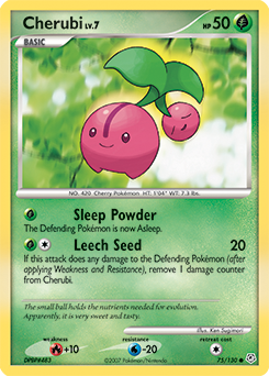 Cherubi - Diamond & Pearl - #75 - Pokemon TCG card