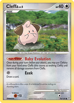 Cleffa - Diamond & Pearl - #78 - Pokemon TCG card