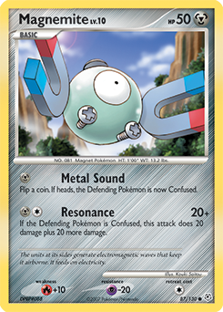 Magnemite - Diamond & Pearl - #87 - Pokemon TCG card