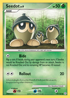 Seedot - Diamond & Pearl - #97 - Pokemon TCG card