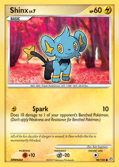 Shinx #98 Shinx - Diamond & Pearl - #98 - Pokemon TCG card