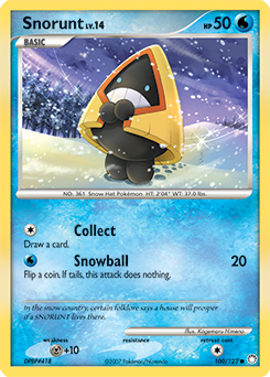 Snorunt #100 Snorunt - Mysterious Treasures - #100 - Pokemon TCG card