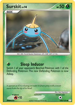 Surskit #104 Surskit - Mysterious Treasures - #104 - Pokemon TCG card