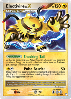 Electivire LV.X #121 Electivire LV.X - Mysterious Treasures - #121 - Pokemon TCG card