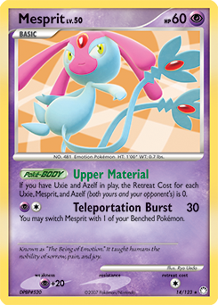 Mesprit #14 Mesprit - Mysterious Treasures - #14 - Pokemon TCG card