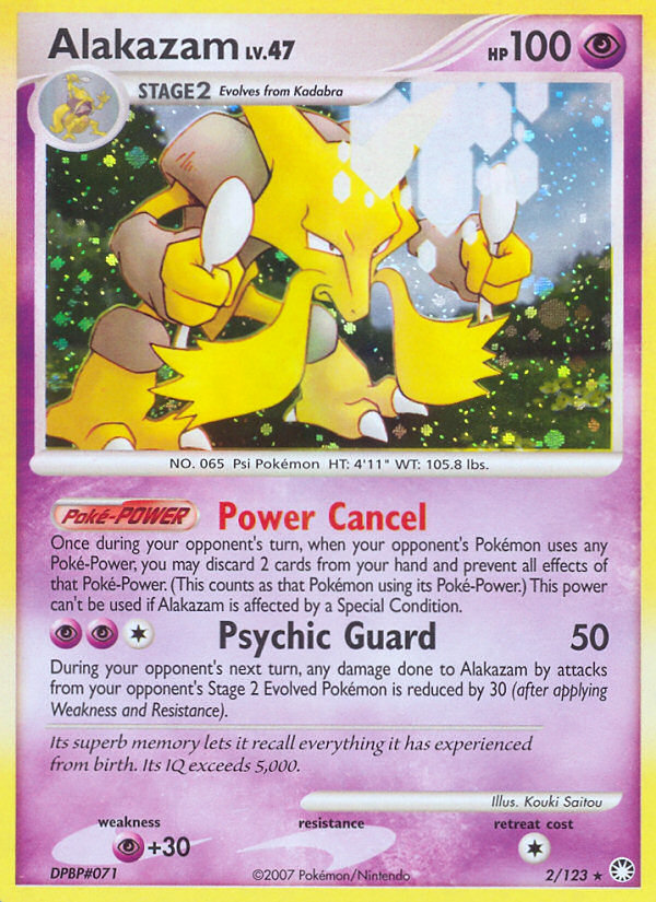 Alakazam - Mysterious Treasures - #2 - Pokemon TCG card