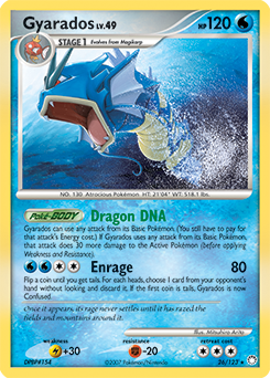 Gyarados #26 Gyarados - Mysterious Treasures - #26 - Pokemon TCG card