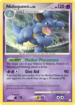 Nidoqueen #31 Nidoqueen - Mysterious Treasures - #31 - Pokemon TCG card