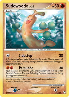 Sudowoodo - Mysterious Treasures - #35 - Pokemon TCG card