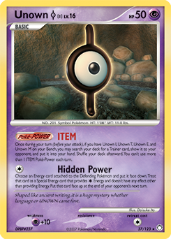Unown [I] - Mysterious Treasures - #37 - Pokemon TCG card