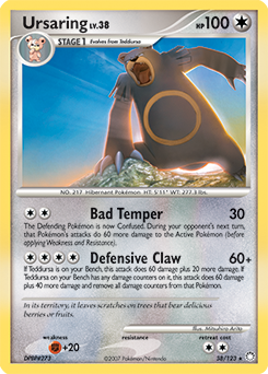 Ursaring - Mysterious Treasures - #38 - Pokemon TCG card
