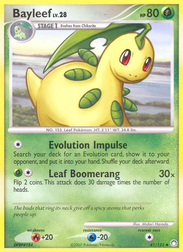 Bayleef - Mysterious Treasures - #41 - Pokemon TCG card