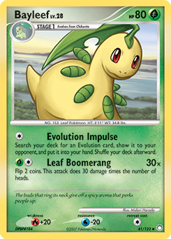 Bayleef #41 Bayleef - Mysterious Treasures - #41 - Pokemon TCG card