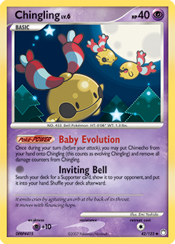 Chingling - Mysterious Treasures - #42 - Pokemon TCG card