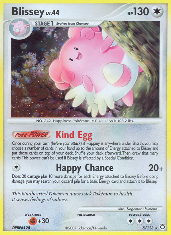 Blissey - Mysterious Treasures - #5 - Pokemon TCG card