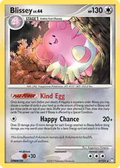 Blissey - Mysterious Treasures - #5 - Pokemon TCG card