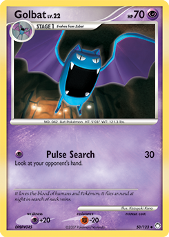Golbat - Mysterious Treasures - #50 - Pokemon TCG card