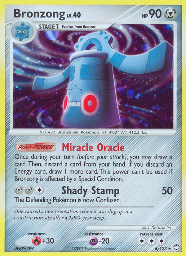 Bronzong - Mysterious Treasures - #6 - Pokemon TCG card