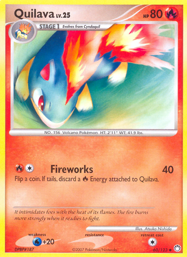 Quilava - Mysterious Treasures - #60 - Pokemon TCG card