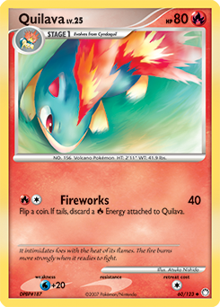Quilava #60 Quilava - Mysterious Treasures - #60 - Pokemon TCG card