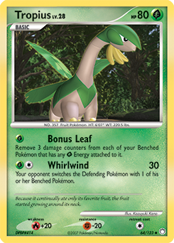 Tropius #64 Tropius - Mysterious Treasures - #64 - Pokemon TCG card