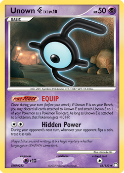 Unown [E] - Mysterious Treasures - #65 - Pokemon TCG card