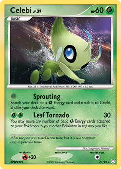 Celebi #7 Celebi - Mysterious Treasures - #7 - Pokemon TCG card