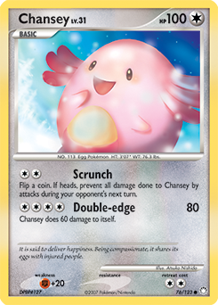 Chansey #76 Chansey - Mysterious Treasures - #76 - Pokemon TCG card